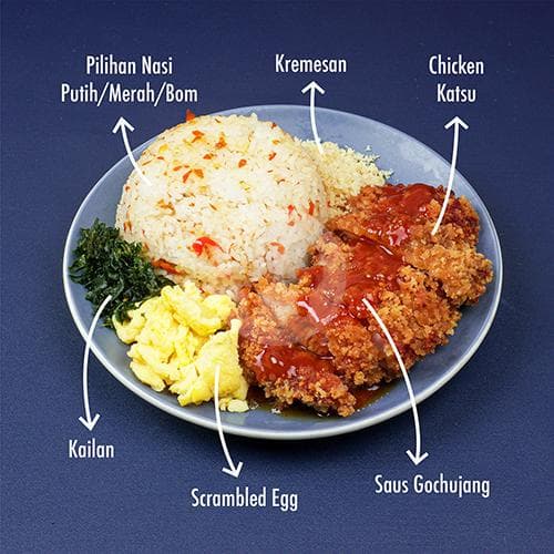 Mangkatsu Chicken Korean